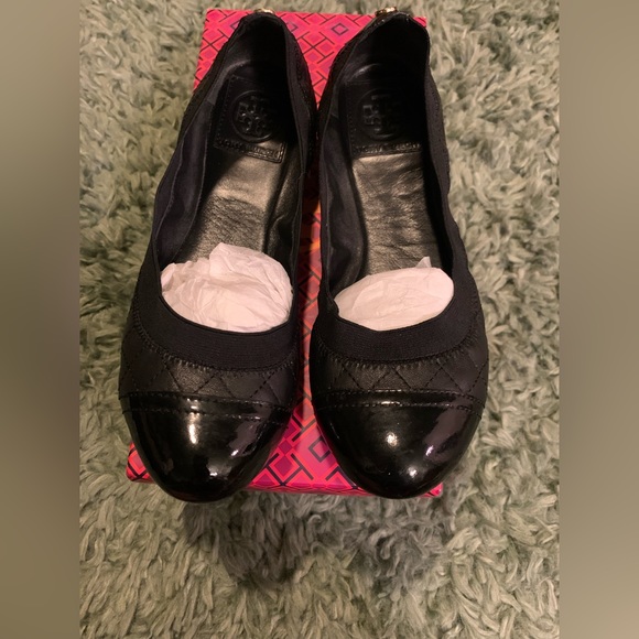 Tory Burch Shoes - TORY BURCH BALLET 7.5 BLACK